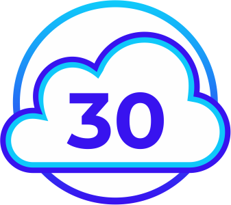 Хранение архива до 30 дней
